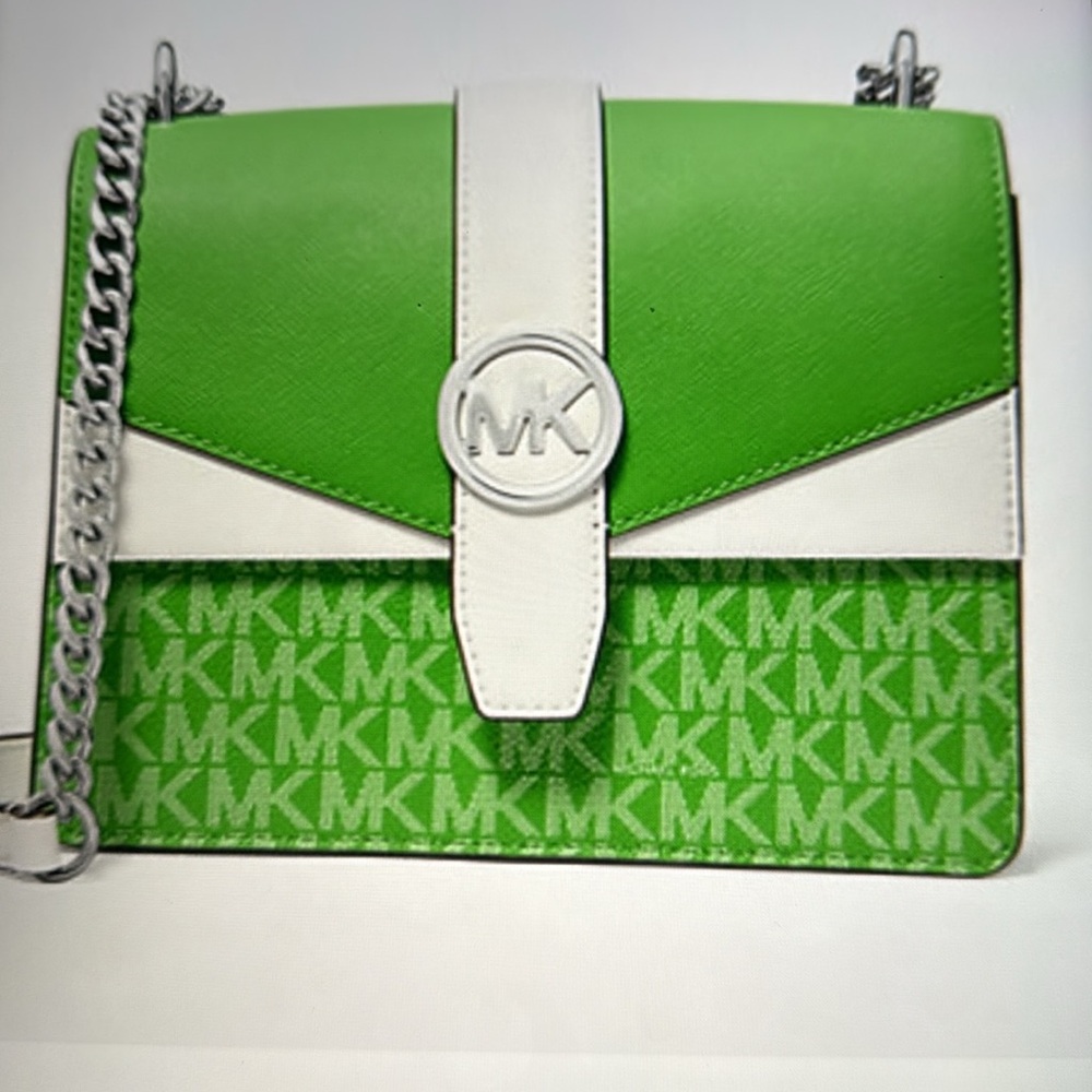 Michael Kors Green NWT crossbody - Picture 8 of 8